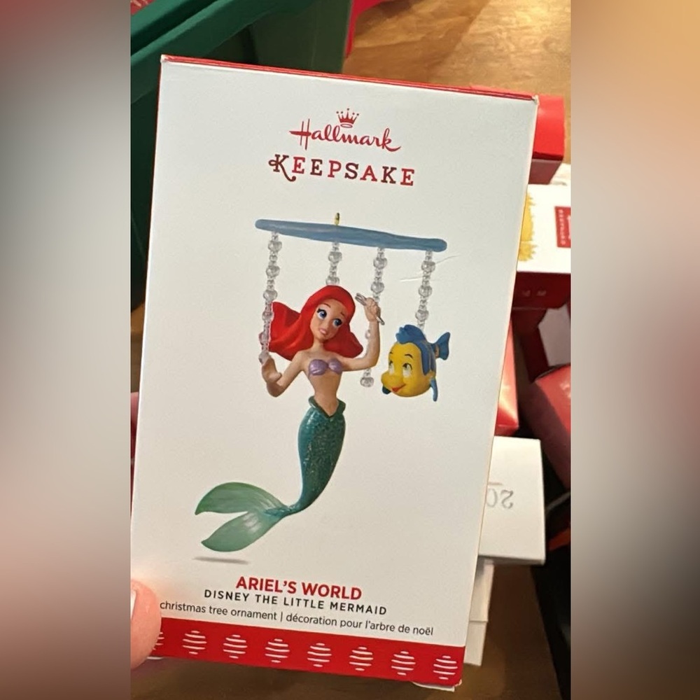 Hallmark Keepsake Ornament with Red and Green Accents